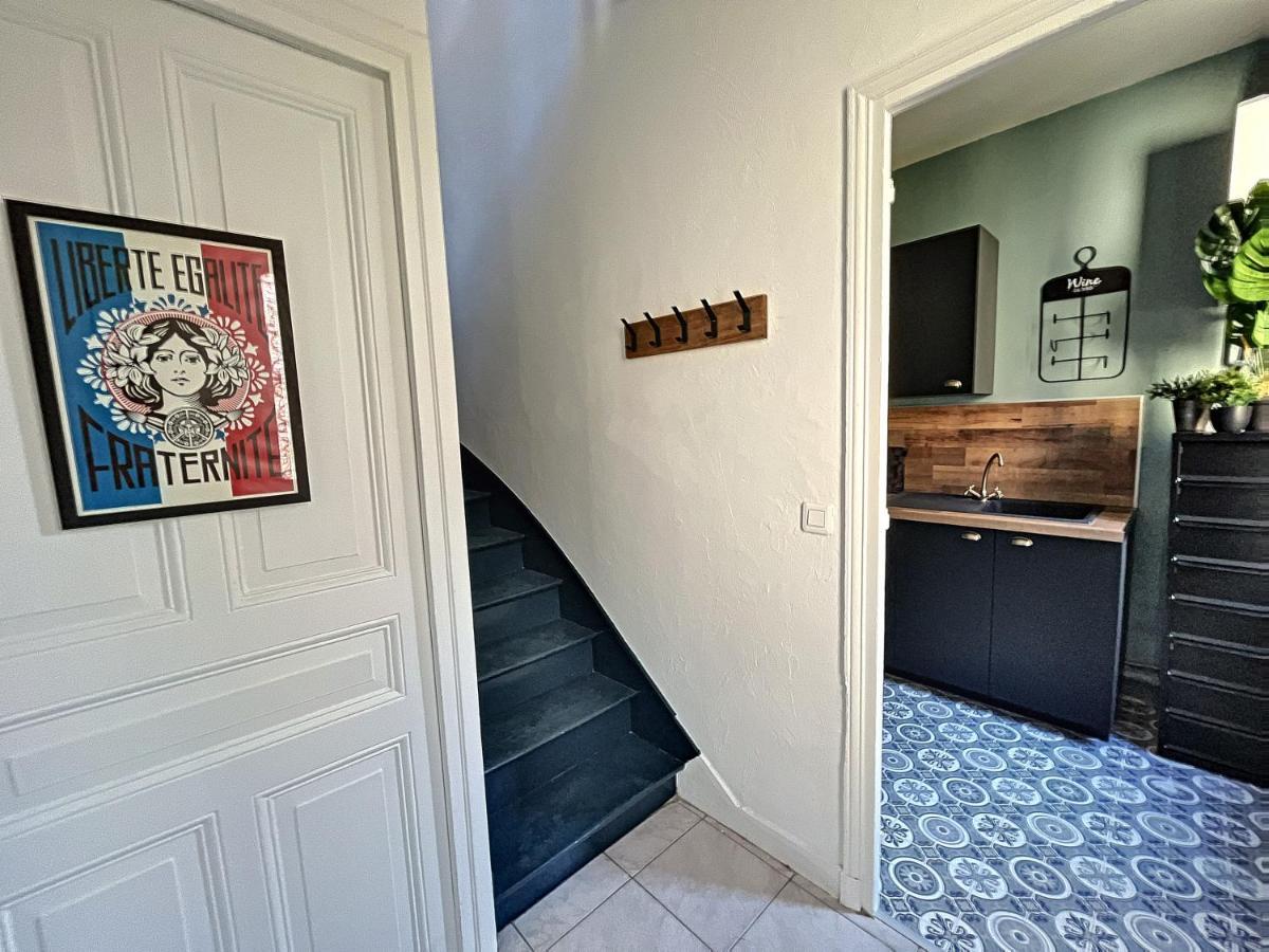 Maison De Ville - Paris En 15 Mn ! - 4 Pers- 1 Bebe - Vintage & Music ! Groslay Exterior foto